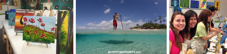 stand up surf and art