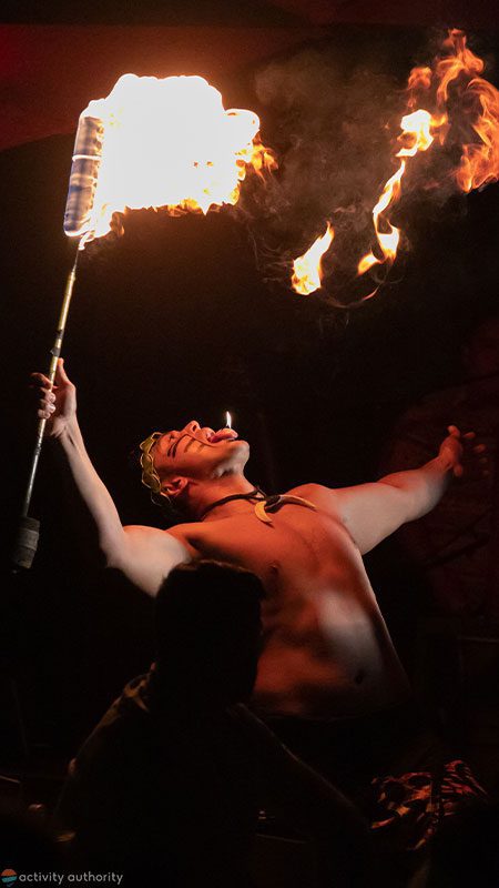 Aulii Luau Fire Dancing