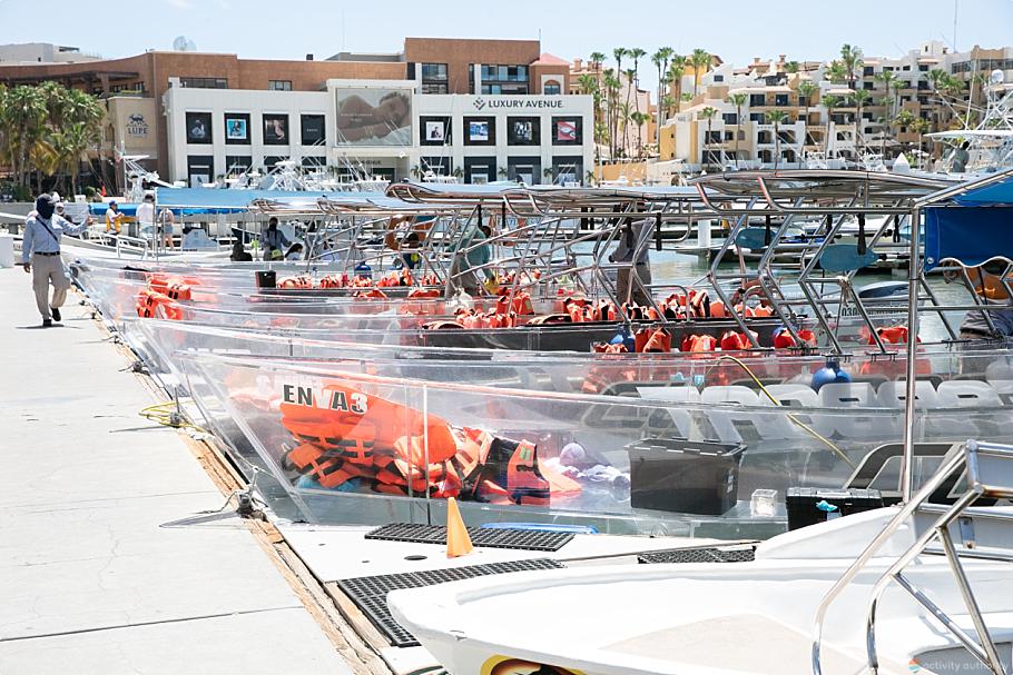 Cabo San Lucas Clear Boats