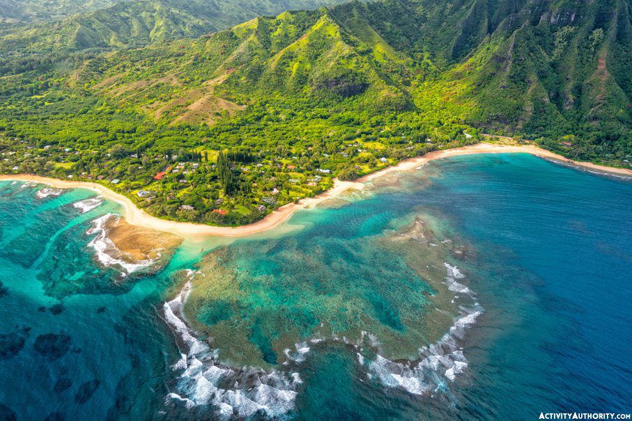 Kauai view of Napali Coast