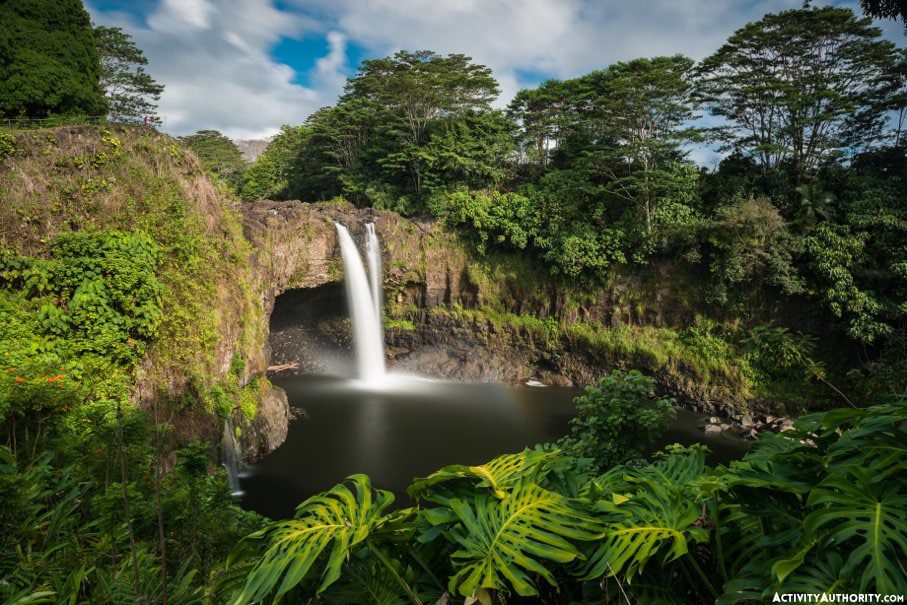Rainbow Falls on the Big Island of Hawaii