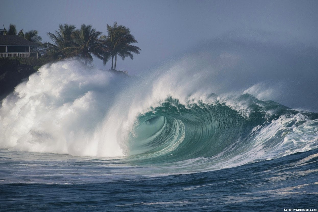 Waimea bay wave
